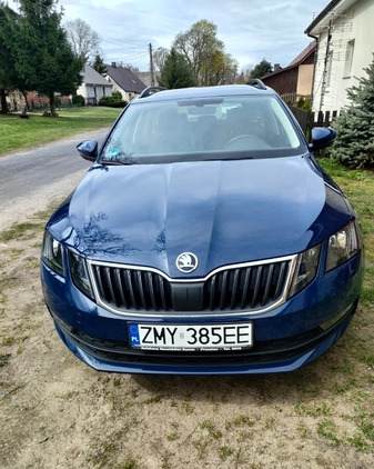 Skoda Octavia cena 47000 przebieg: 178000, rok produkcji 2018 z Dębno małe 154